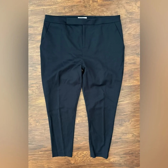 Equipment Burcet 100% Wool Ankle Trouser Dress Pants Luxe Career Office Size 10 - Picture 1 of 10